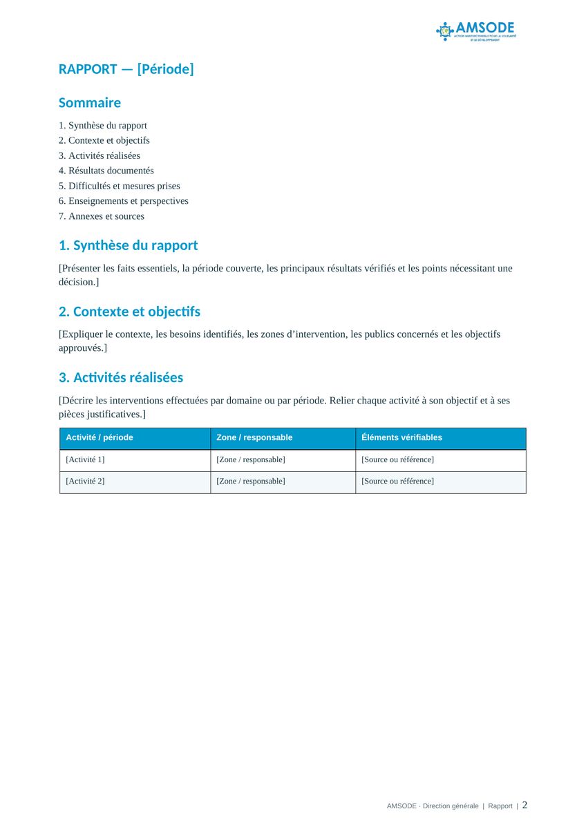 rapport — page 2